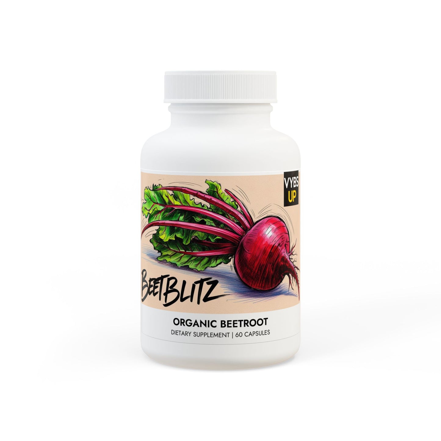 BeetBlitz - Beetroot Supplement (60 Capsules) - Vybs Up! 