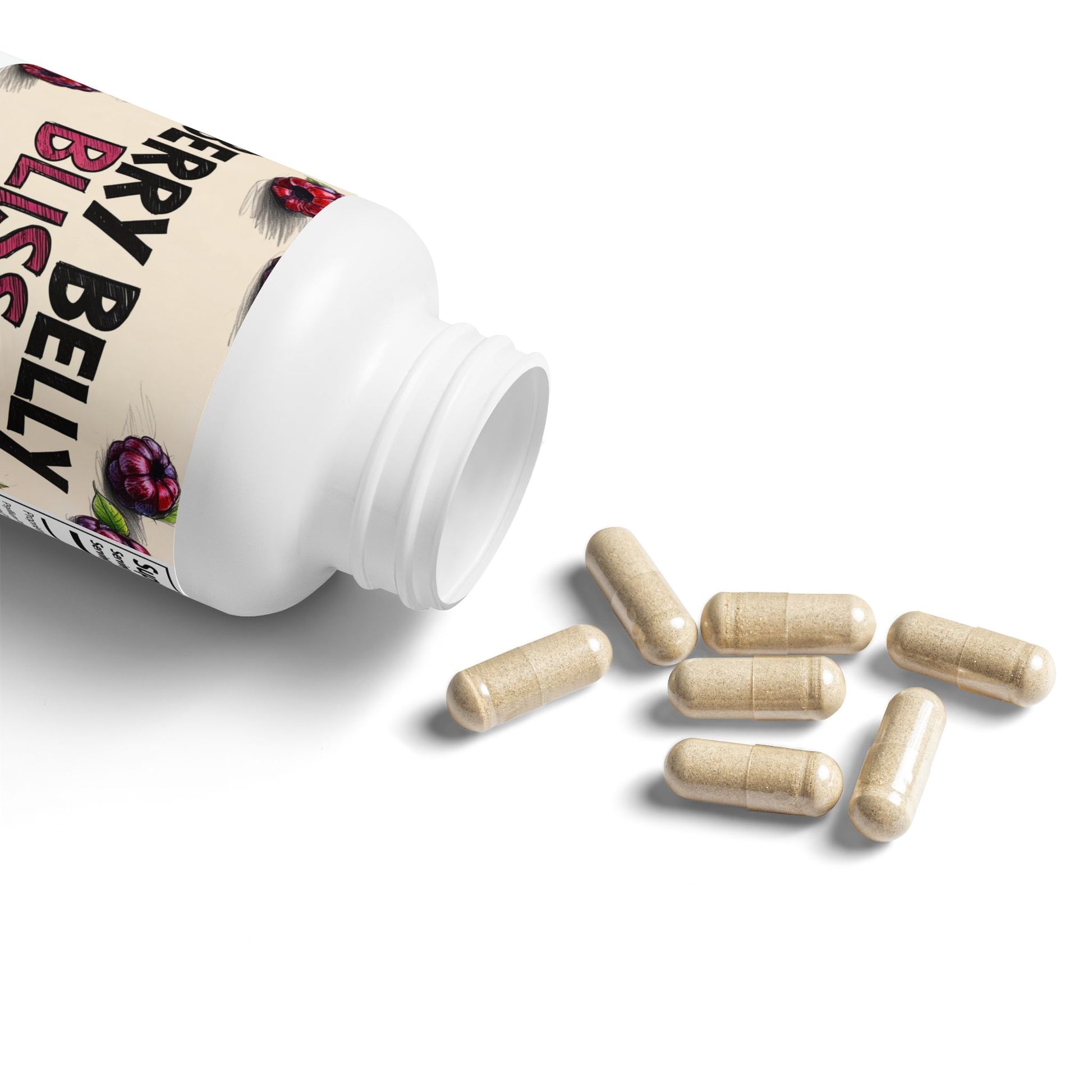 Berry Belly Bliss - Acai Berry Complex Supplement (60 Capsules) - Vybs Up! 