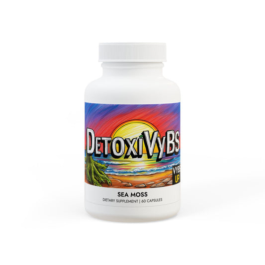 DetoxiVybs - Sea Moss Supplement (60 Capsules) - Vybs Up! 